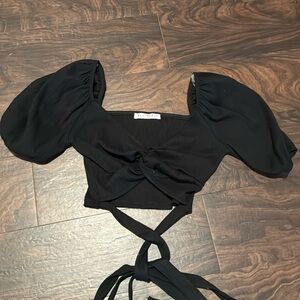 Knot Front Crop top